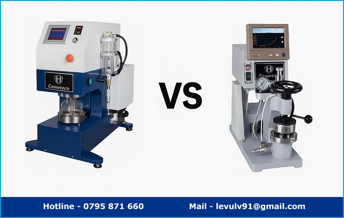 máy đo độ bục QC-116 và QC-116D – khác biệt tính năng