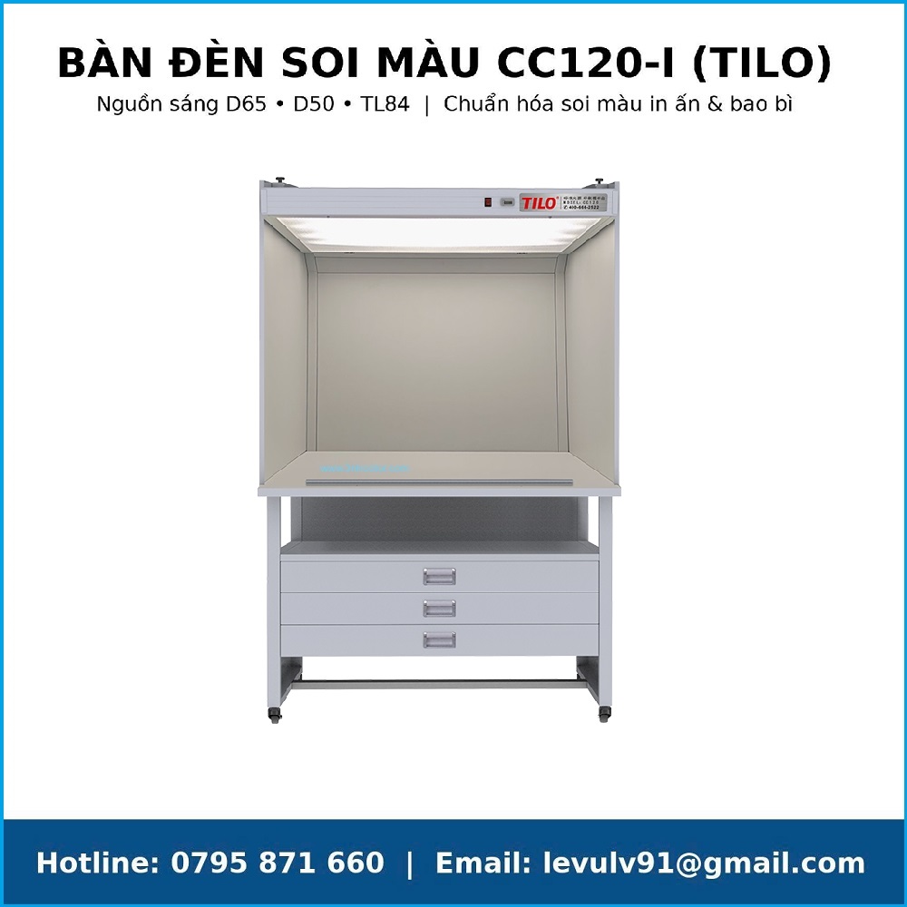 Bàn đèn so màu Tilo CC120-I