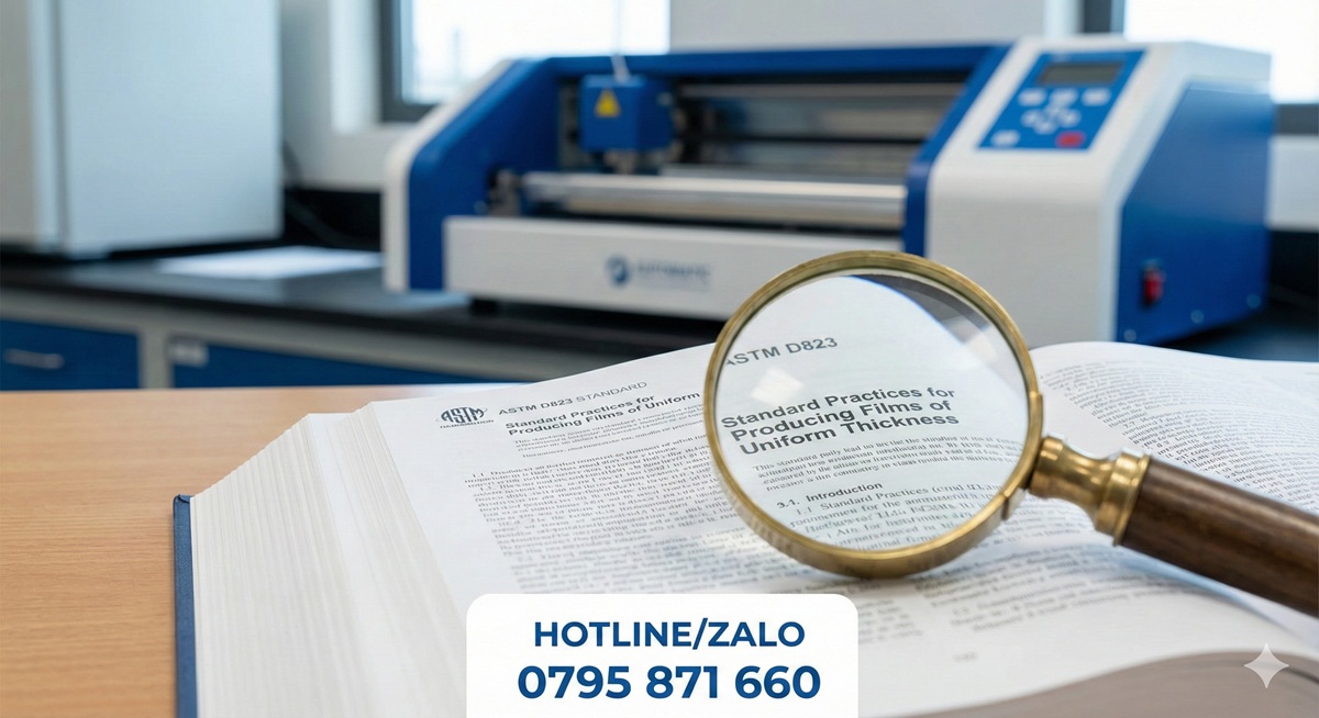 Tiêu chuẩn ASTM D823 về chuẩn hóa quy trình tạo màng sơn trong phòng thí nghiệm